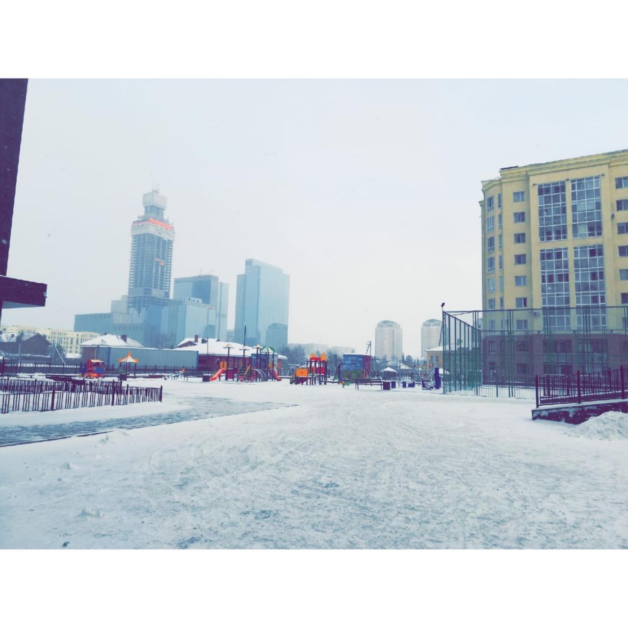 Best Apartment On Sauran Towers Astana Buitenkant foto